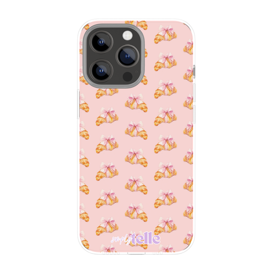 French Girl Bow Croissant | iPhone Case Design
