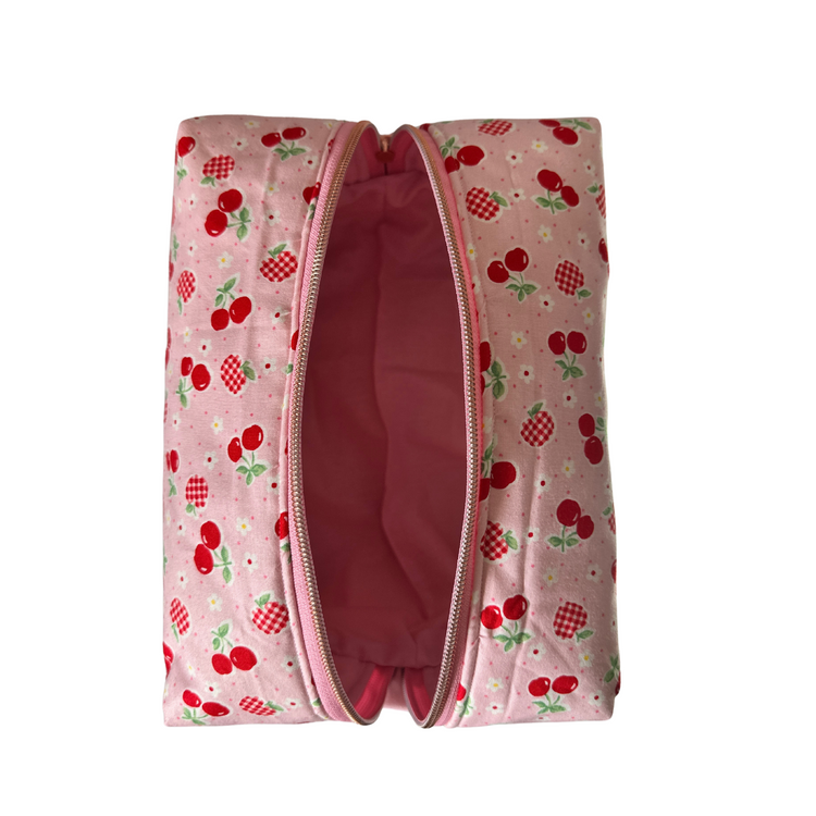 Cherry Bomb | Large Boxy Bag Carry All