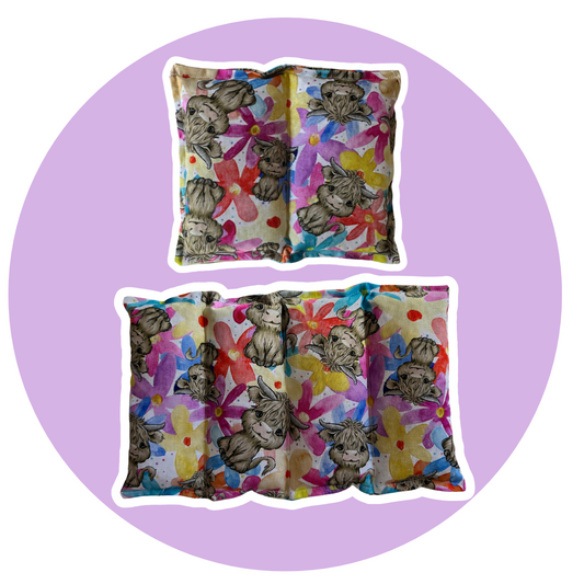 Highland Cow Colour Flowers | Heatpack