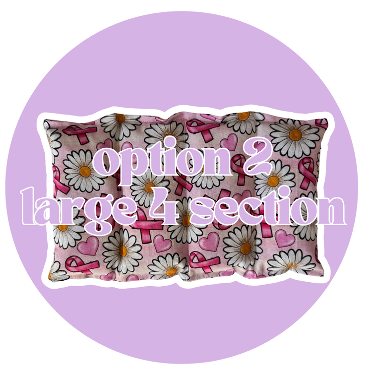 Daisy Pink Ribbon Cancer Awareness | Heatpack