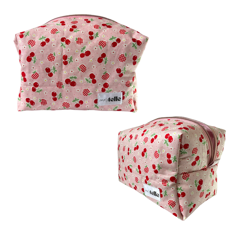 Cherry Bomb | Large Boxy Bag Carry All