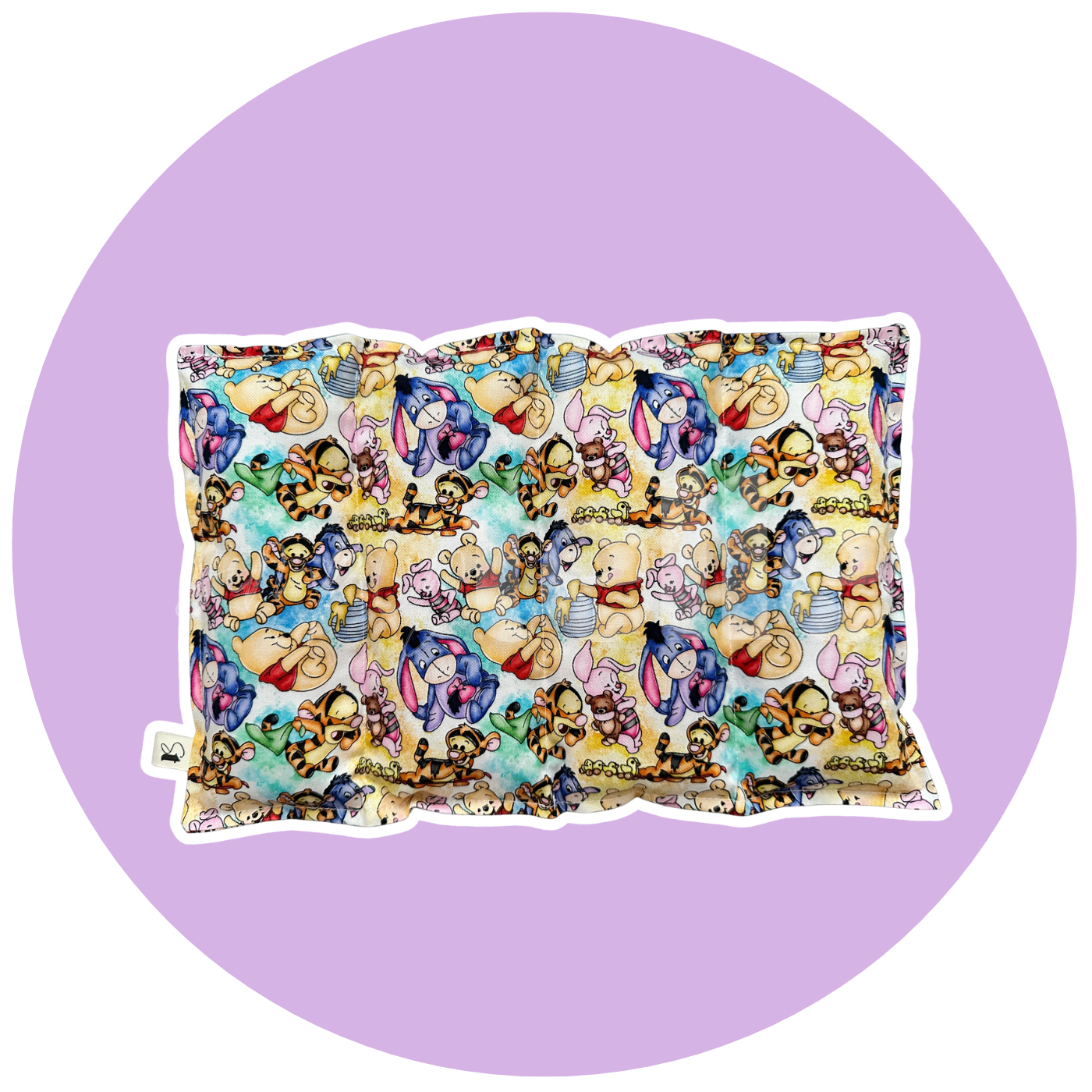 Mini Yellow Bears and Friends - Heatpack - Large 4 Pocket