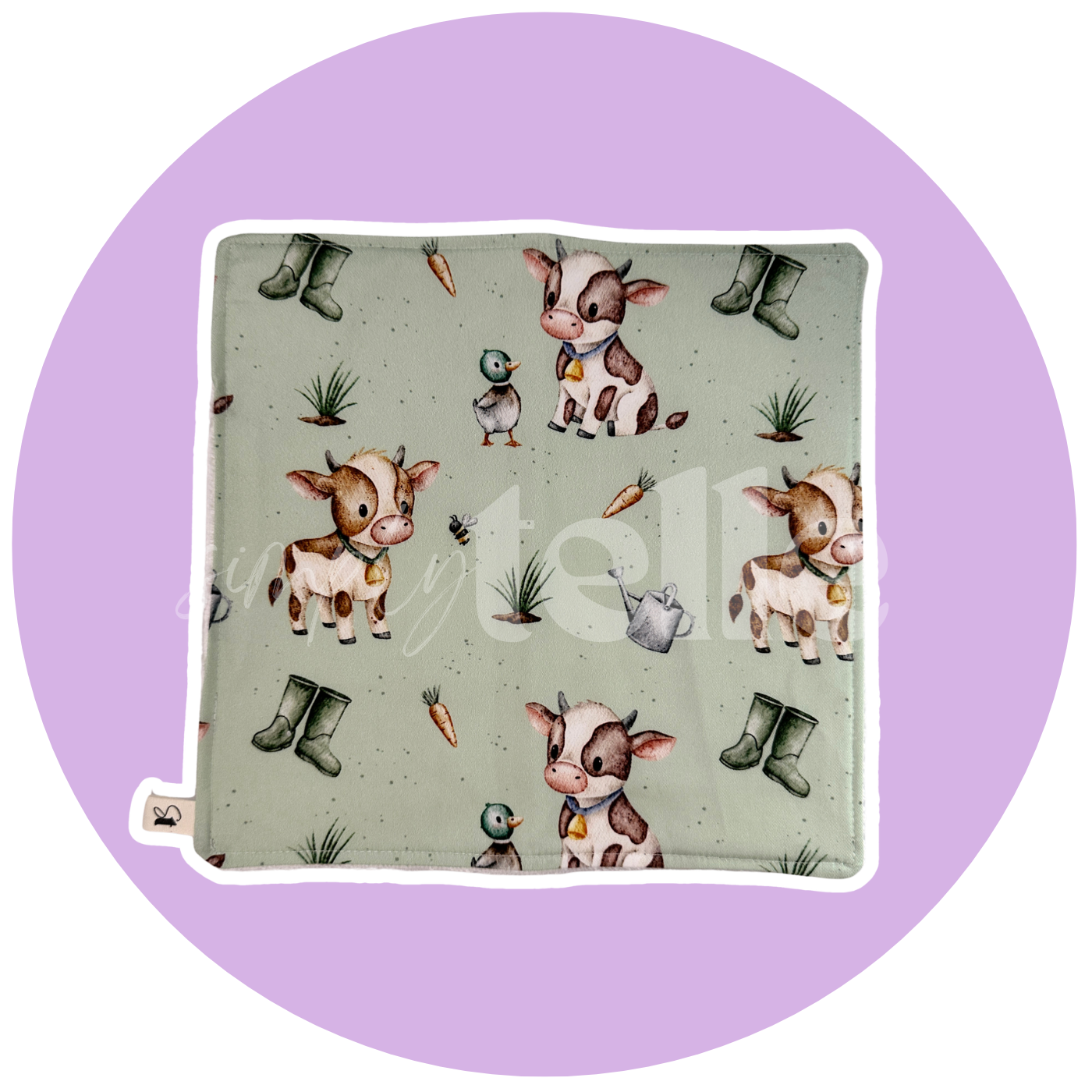 Sage Cows - Single Washer