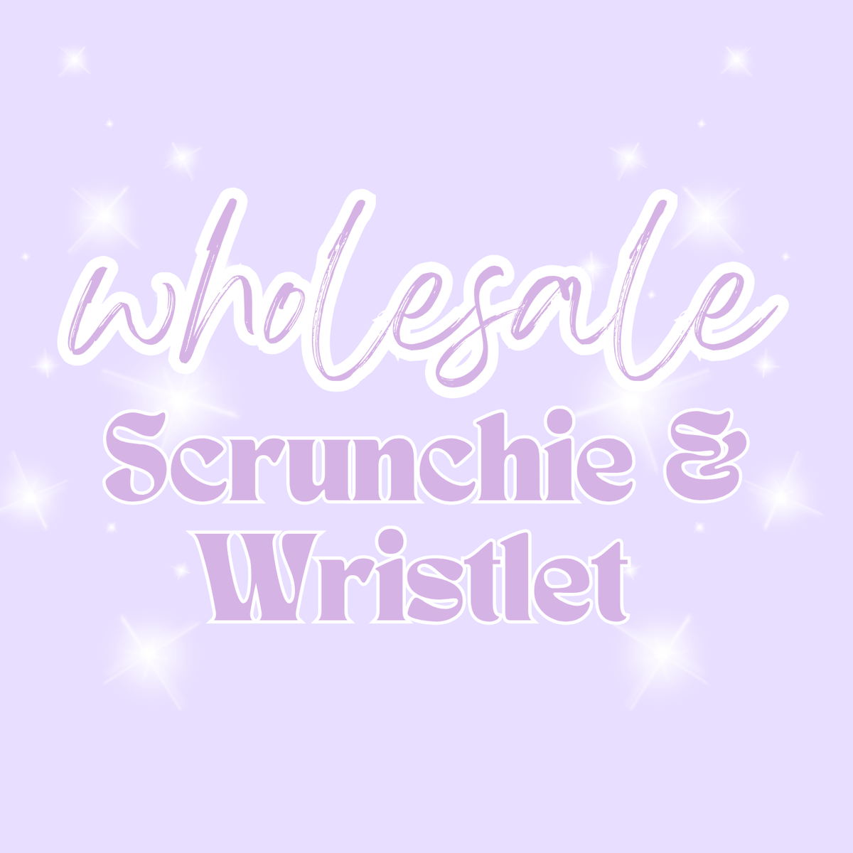 Scrunchie & Wristlet Combo - Wholesale