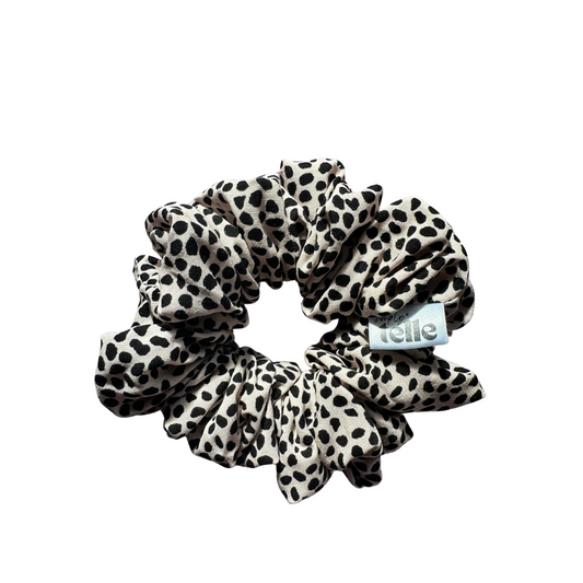 Snow Leopard - Regular Scrunchie