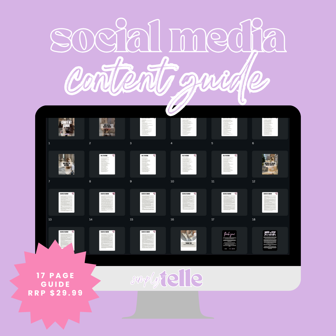 Social Media Content Guide Ebook