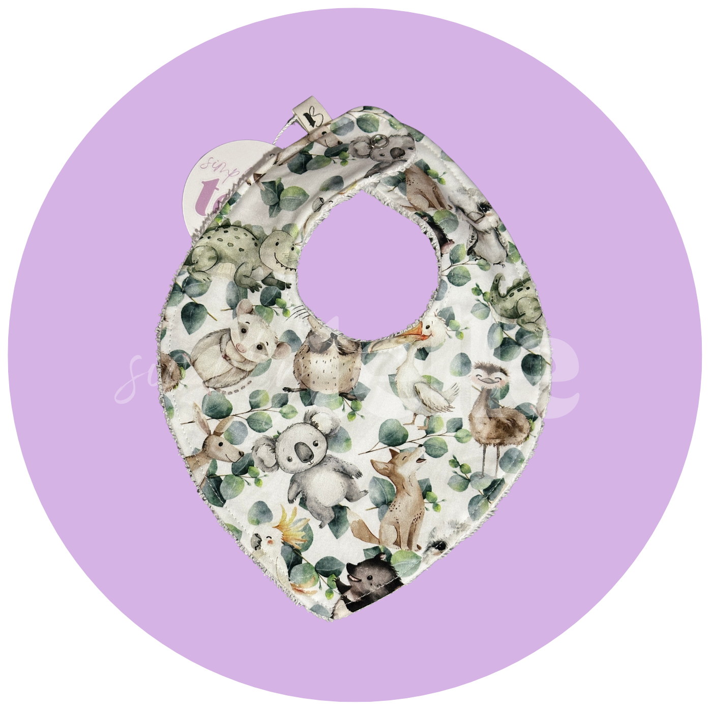 Bush Buddies - Newborn Bib
