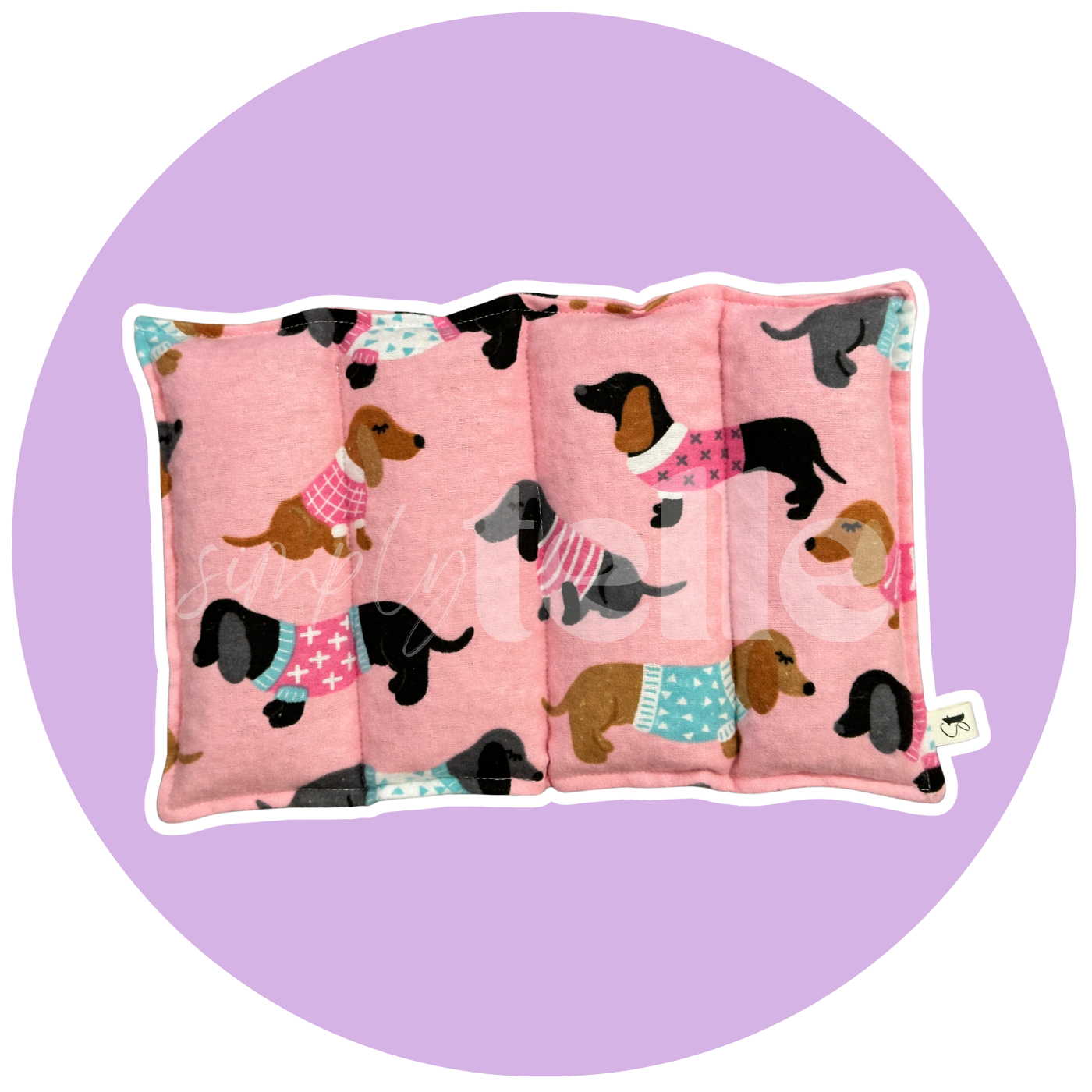 Sausage Dogs - Heatpack - Small 2 Pocket