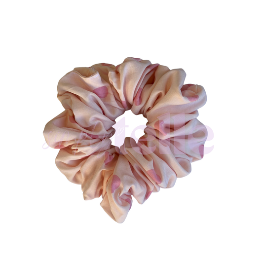 Pink Dottie - Scrunchie